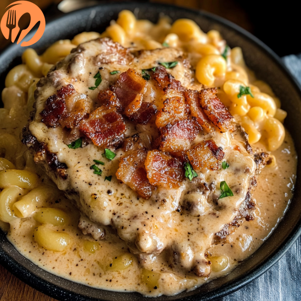 Bacon Cheeseburger Mac and Cheese