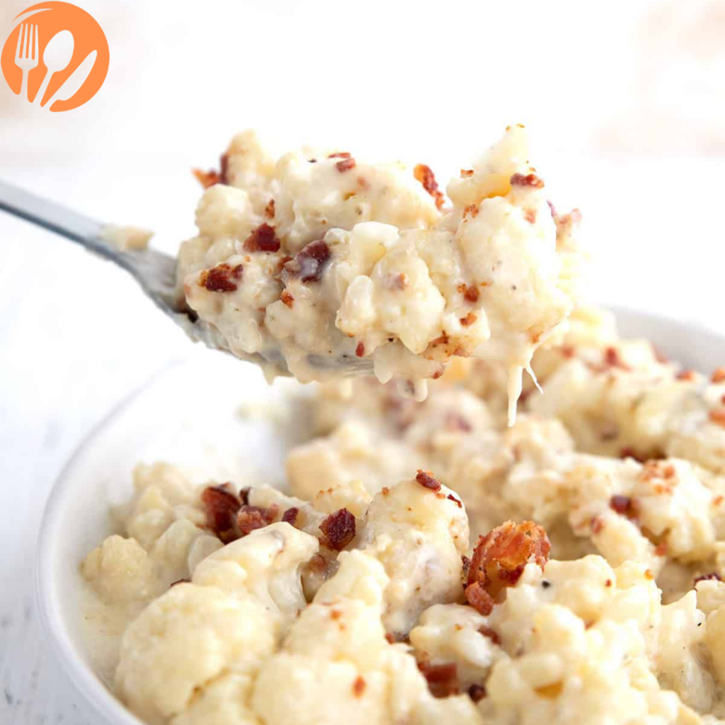 Low-Carb Slow Cooker Pepper Jack Cauliflower