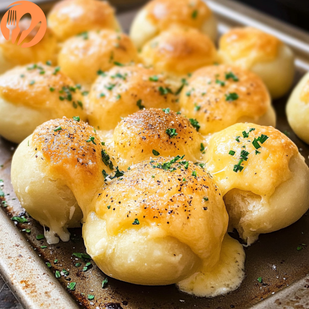 Garlic Butter Cheese Bombs
