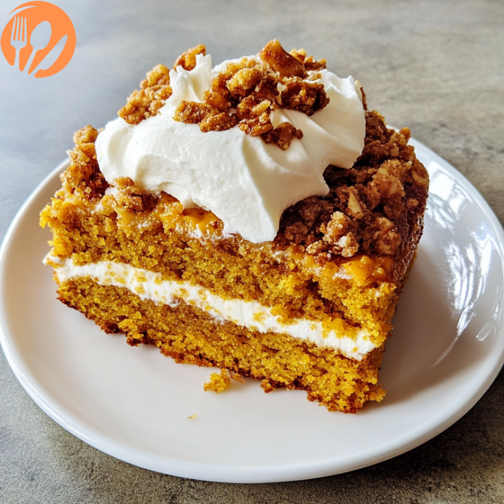 Pumpkin Crunch Cake