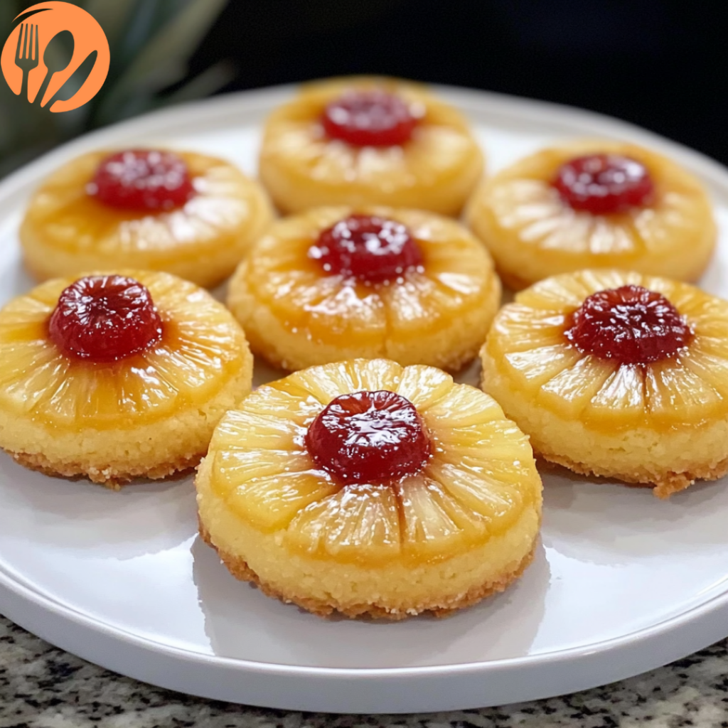 Pineapple Upside Down Delight Cookies