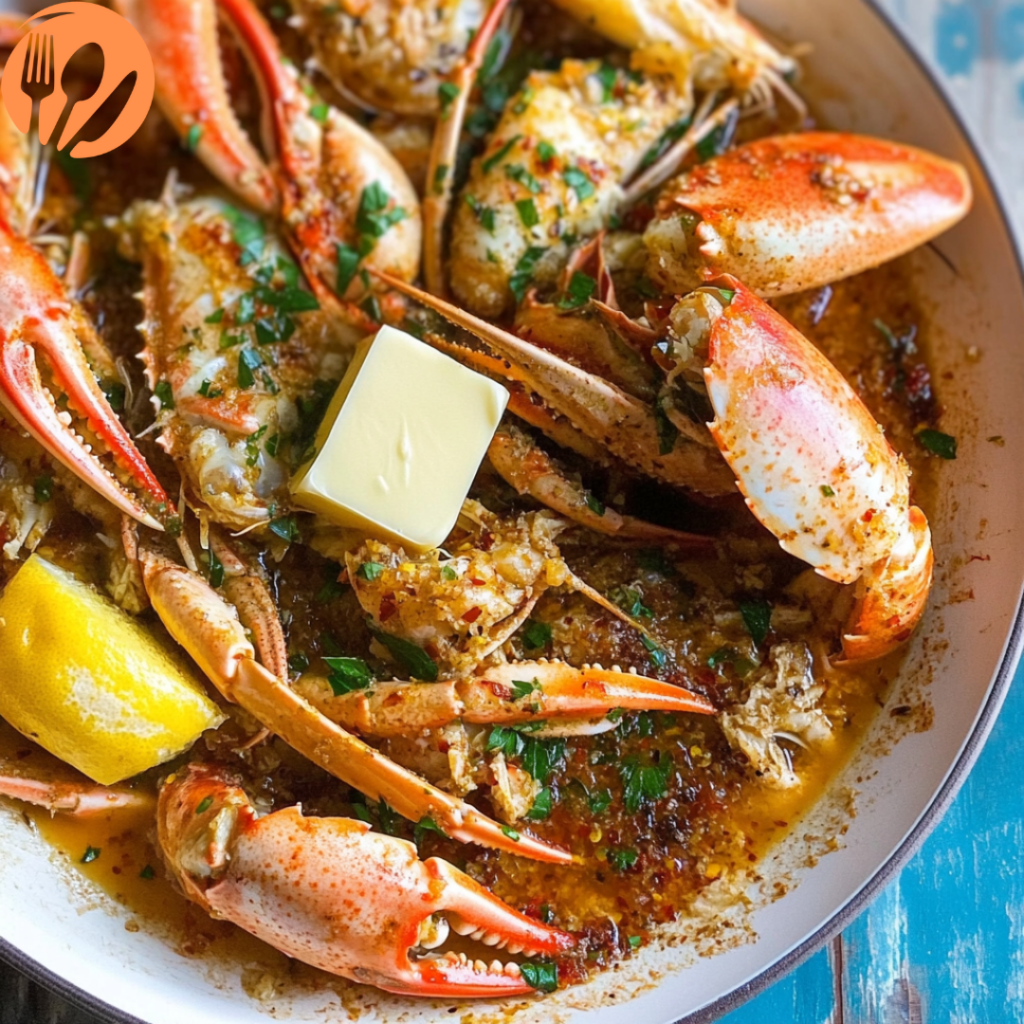 Garlicky Seafood Boil Sauce with Butter