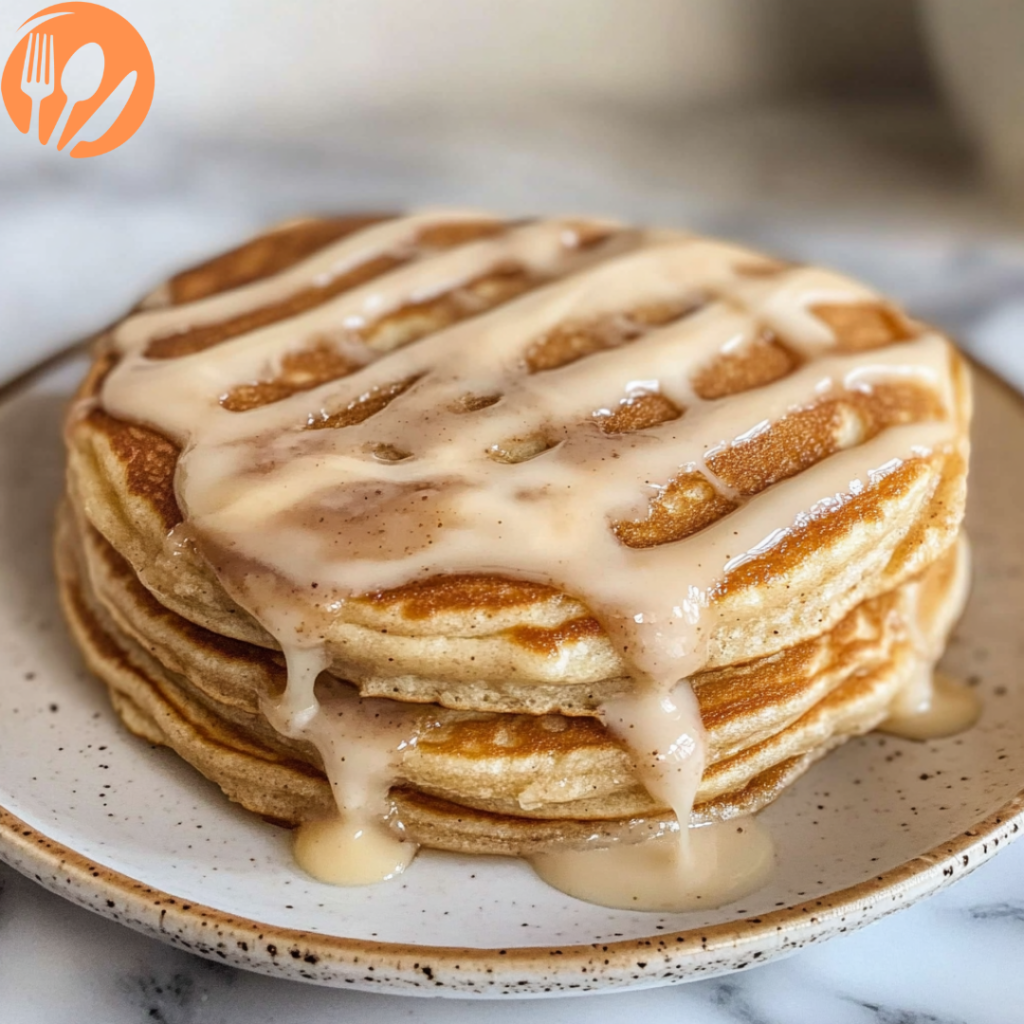 Cinnamon Roll Pancakes