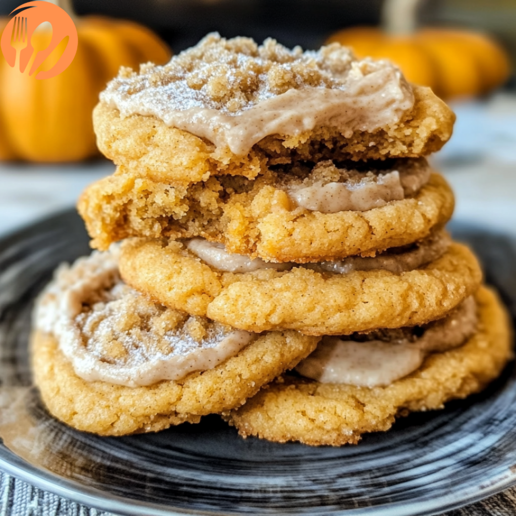 Crumbl Pumpkin Pie Cookies