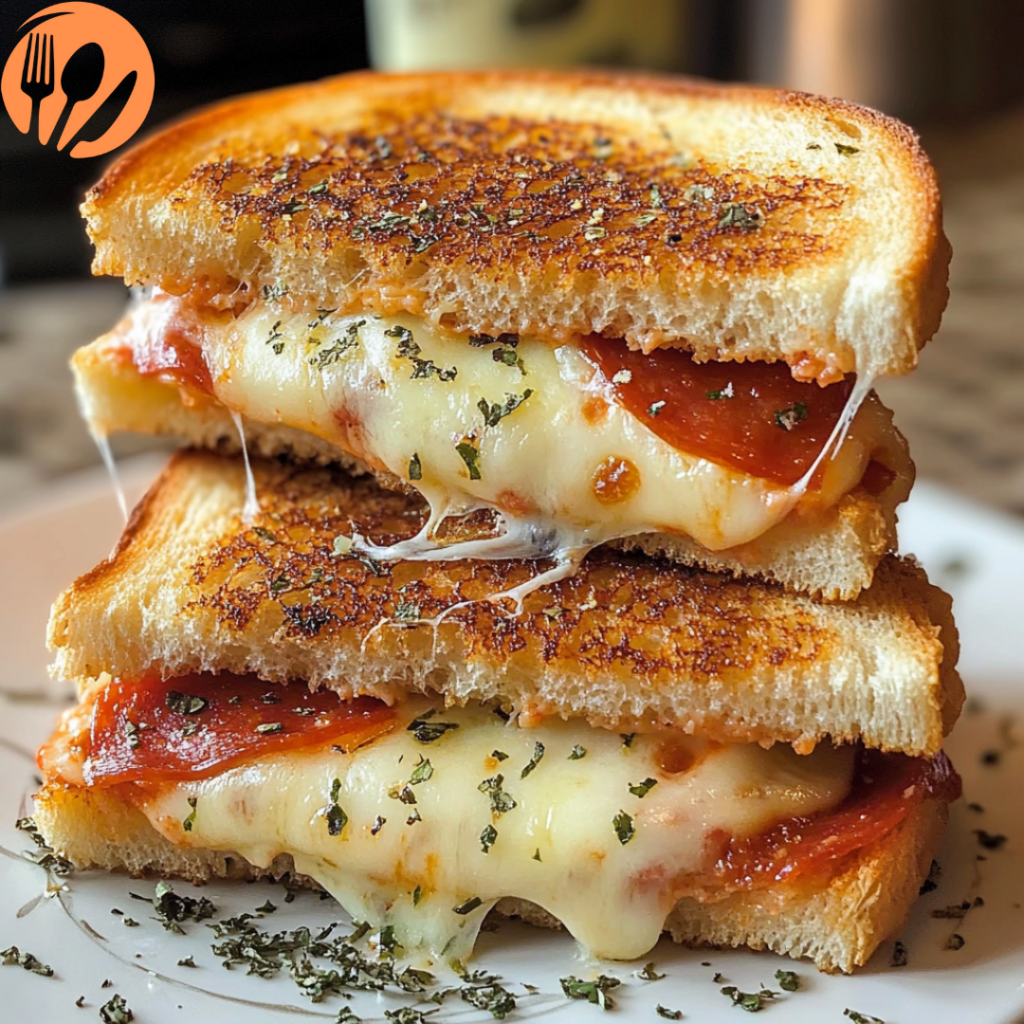 Pizza Grilled Cheese Sandwich