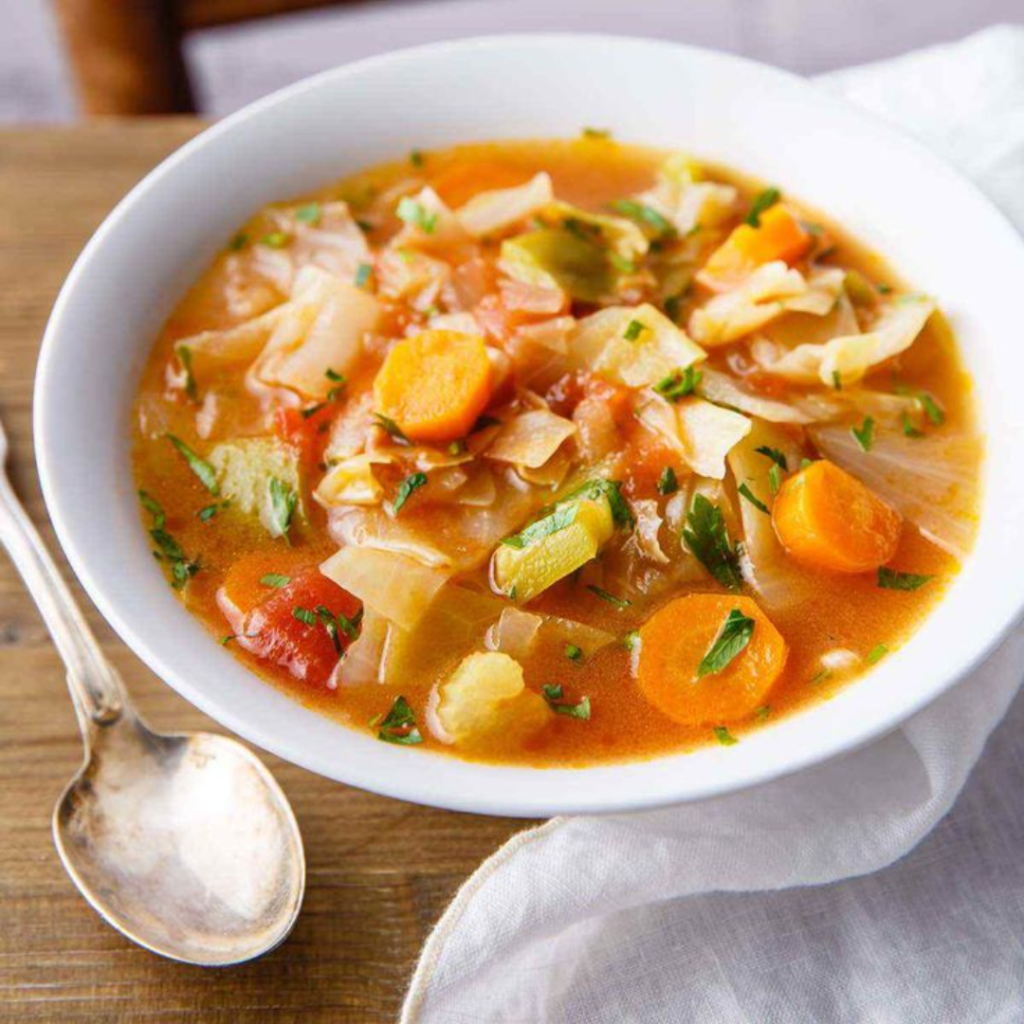 Detoxifying Cabbage Soup for Weight Loss