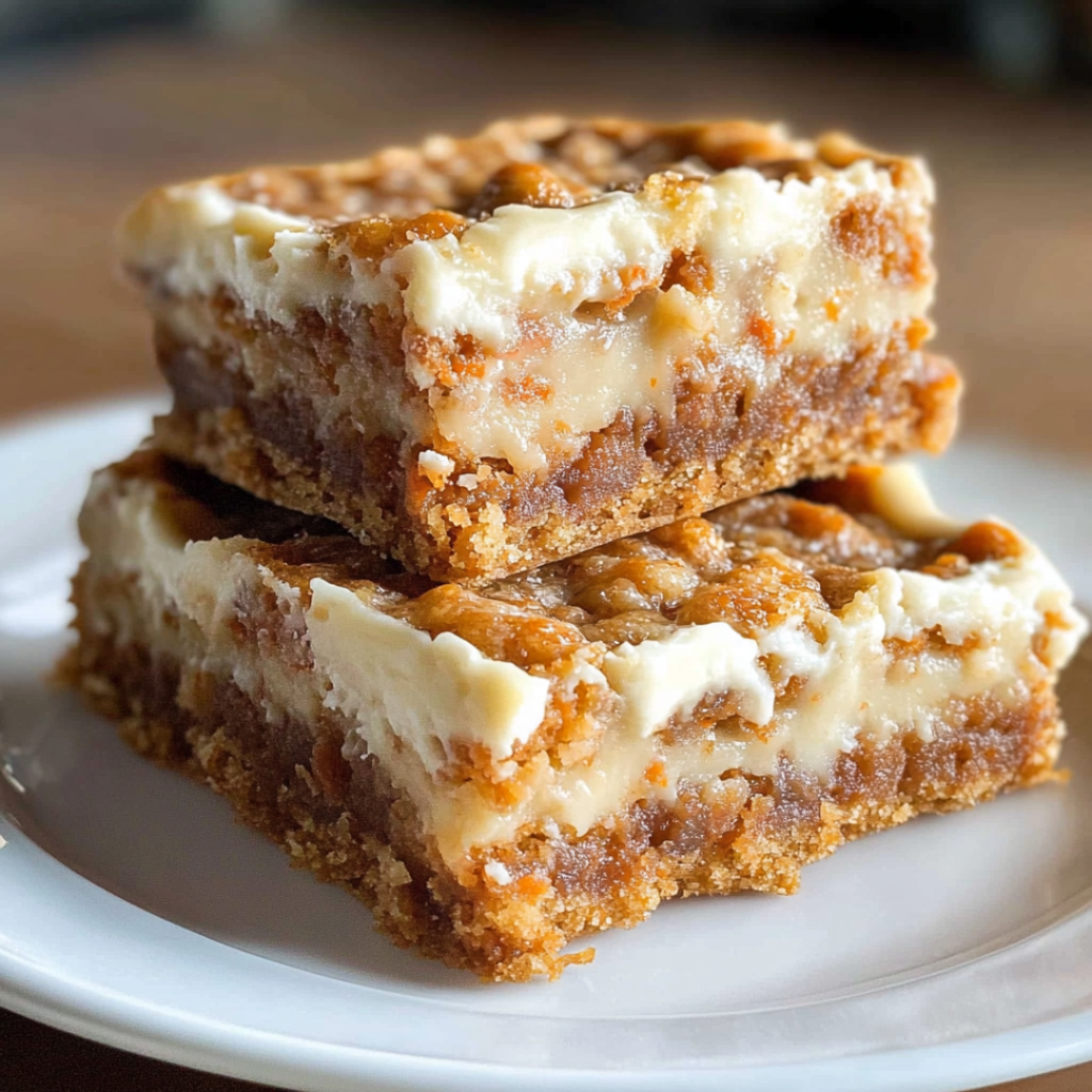 Sweet and Spiced Carrot Cake Bars