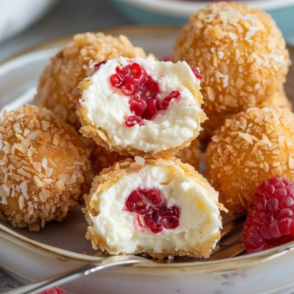 Sweet and Tangy Raspberry Cream Cheese Bites