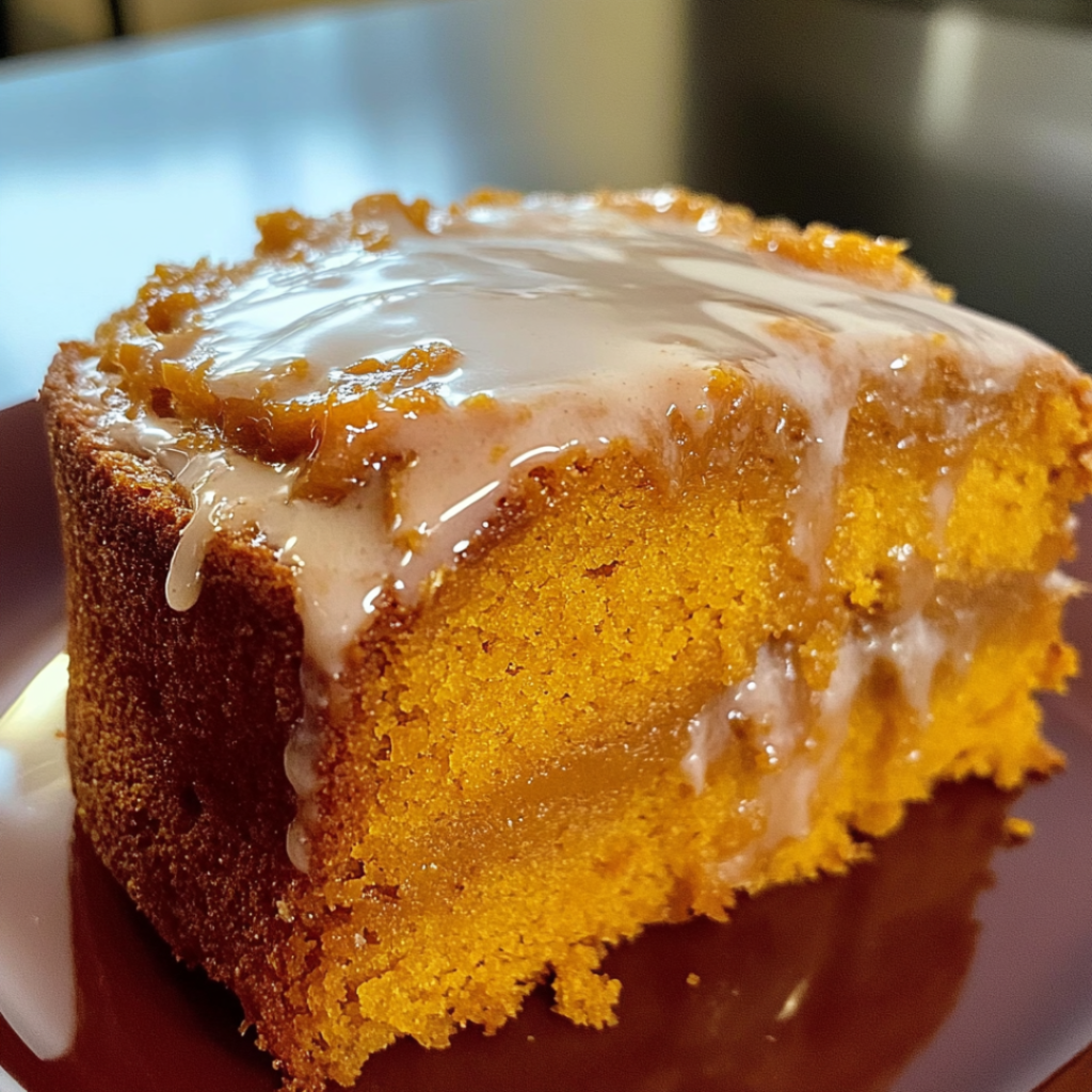 Sweet Potato Honeybun Cake