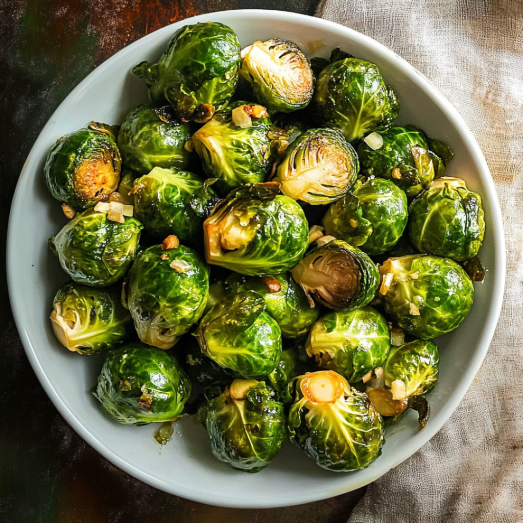 Crispy Roasted Brussels Sprouts