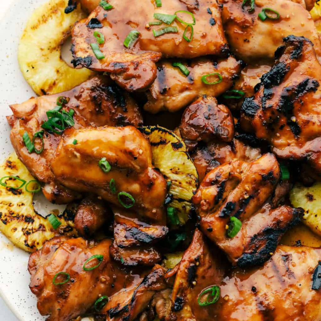 Savory Huli Huli Chicken with Pineapple Glaze