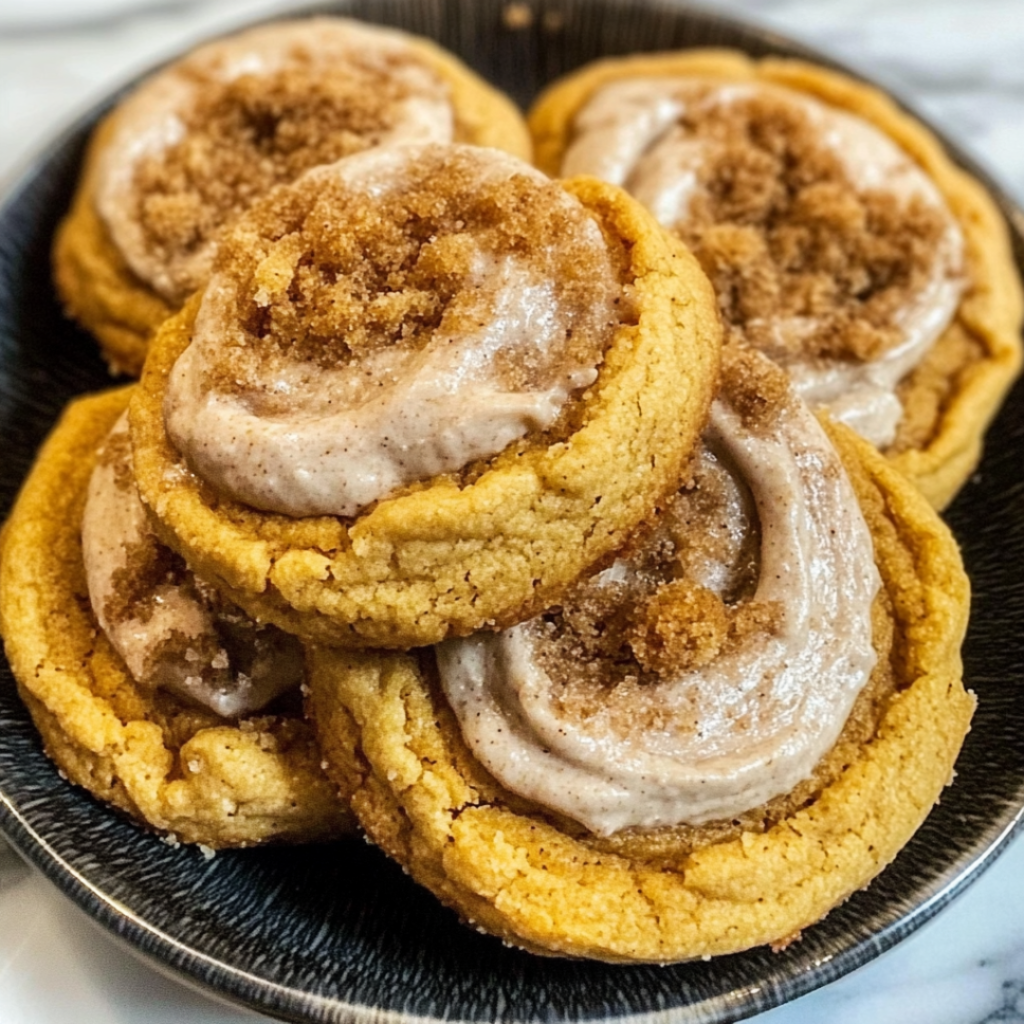 Pumpkin Spice Crumbl Cookies