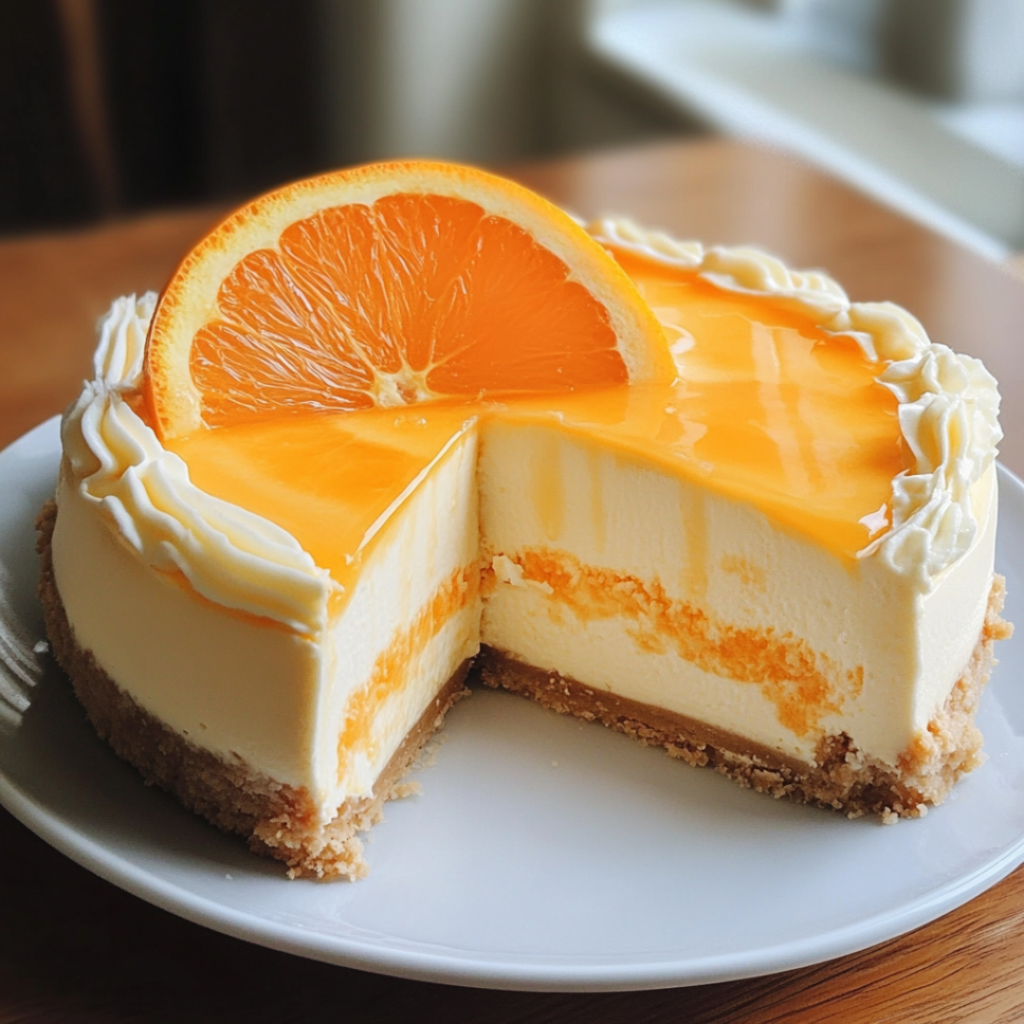 Orange Creamsicle Cheesecake