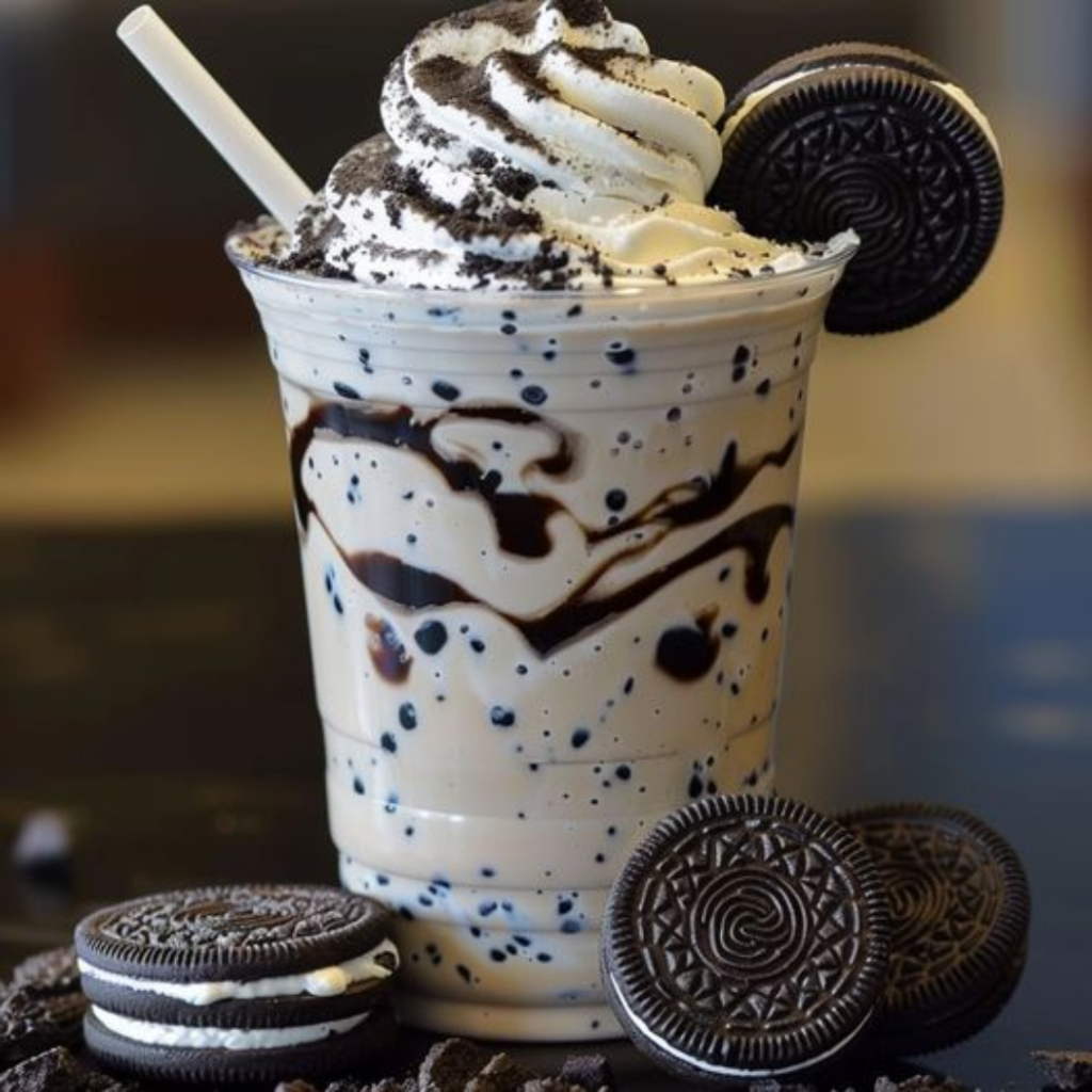 Creamy Oreo Frappuccino