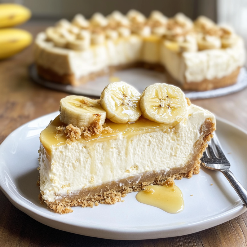 Banana Cream Cheesecake