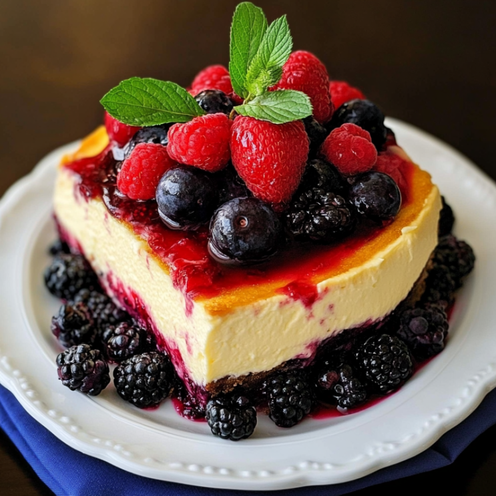 Mixed Berries Cheesecake