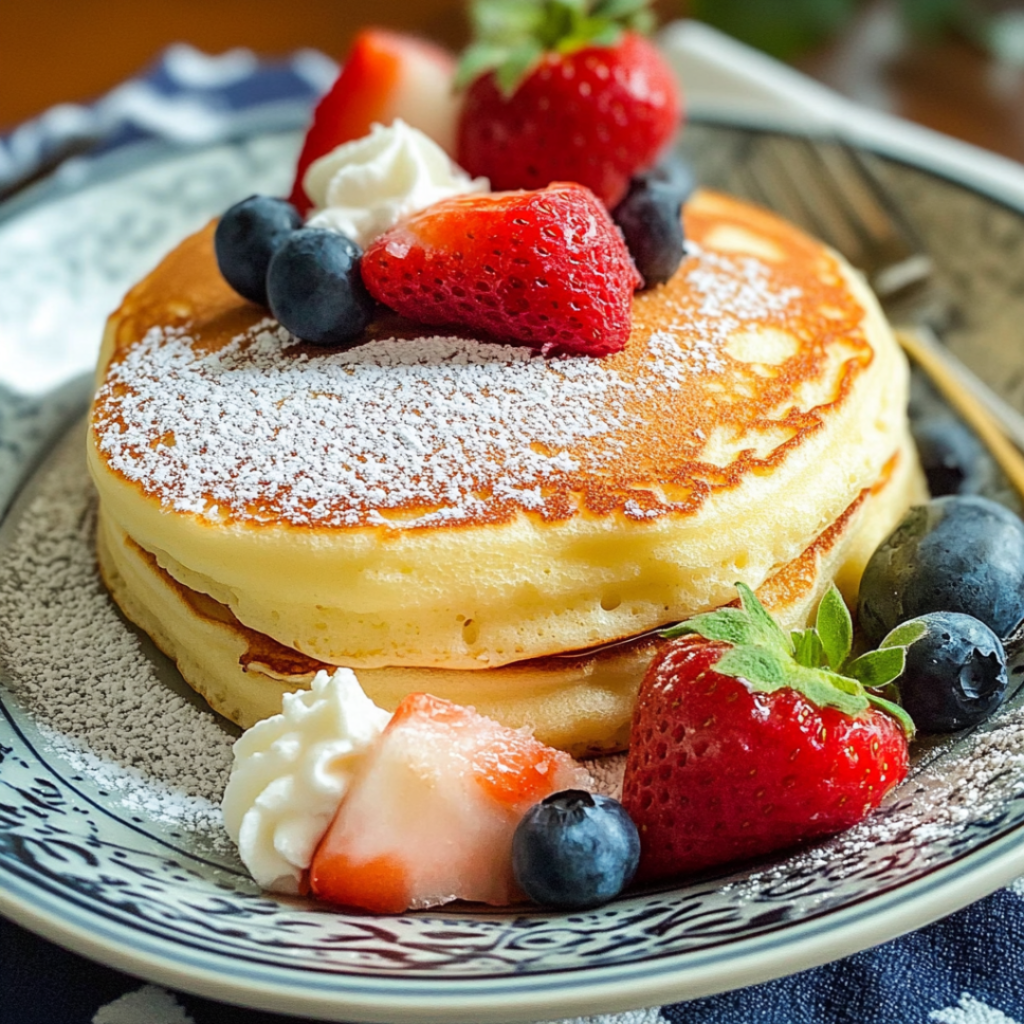 Extra Fluffy Soufflé Pancakes