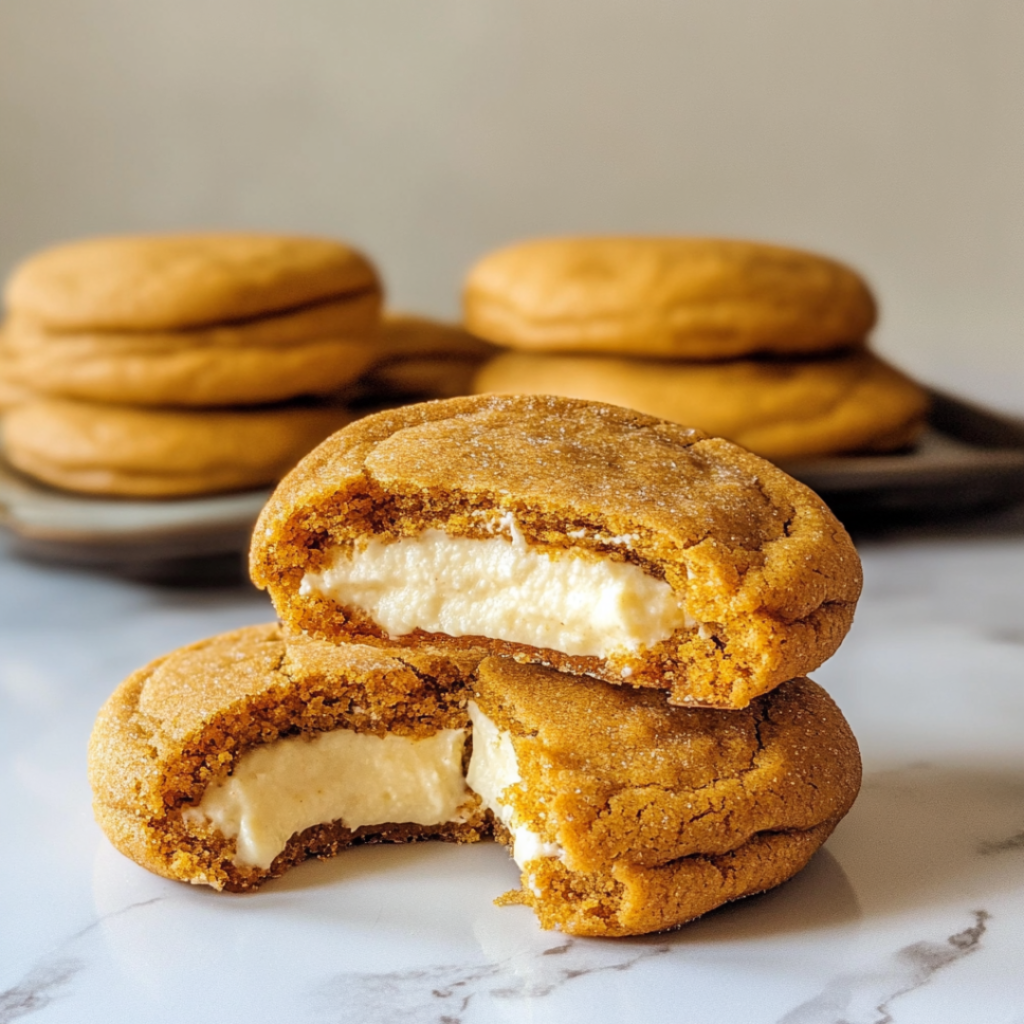 Pumpkin Cream Cheese Cookies