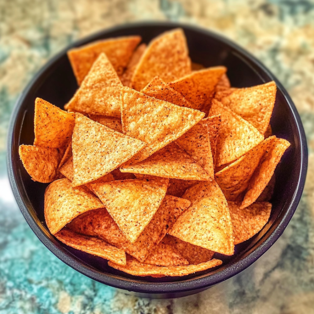 Crispy Air-Fried Doritos Chips