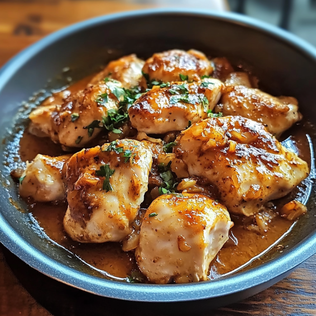 Flavorful Slow-Cooked Forgotten Chicken