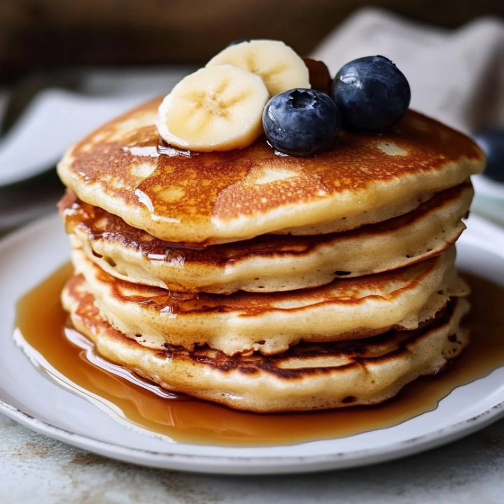 Fluffy and Classic Old Fashioned Pancakes