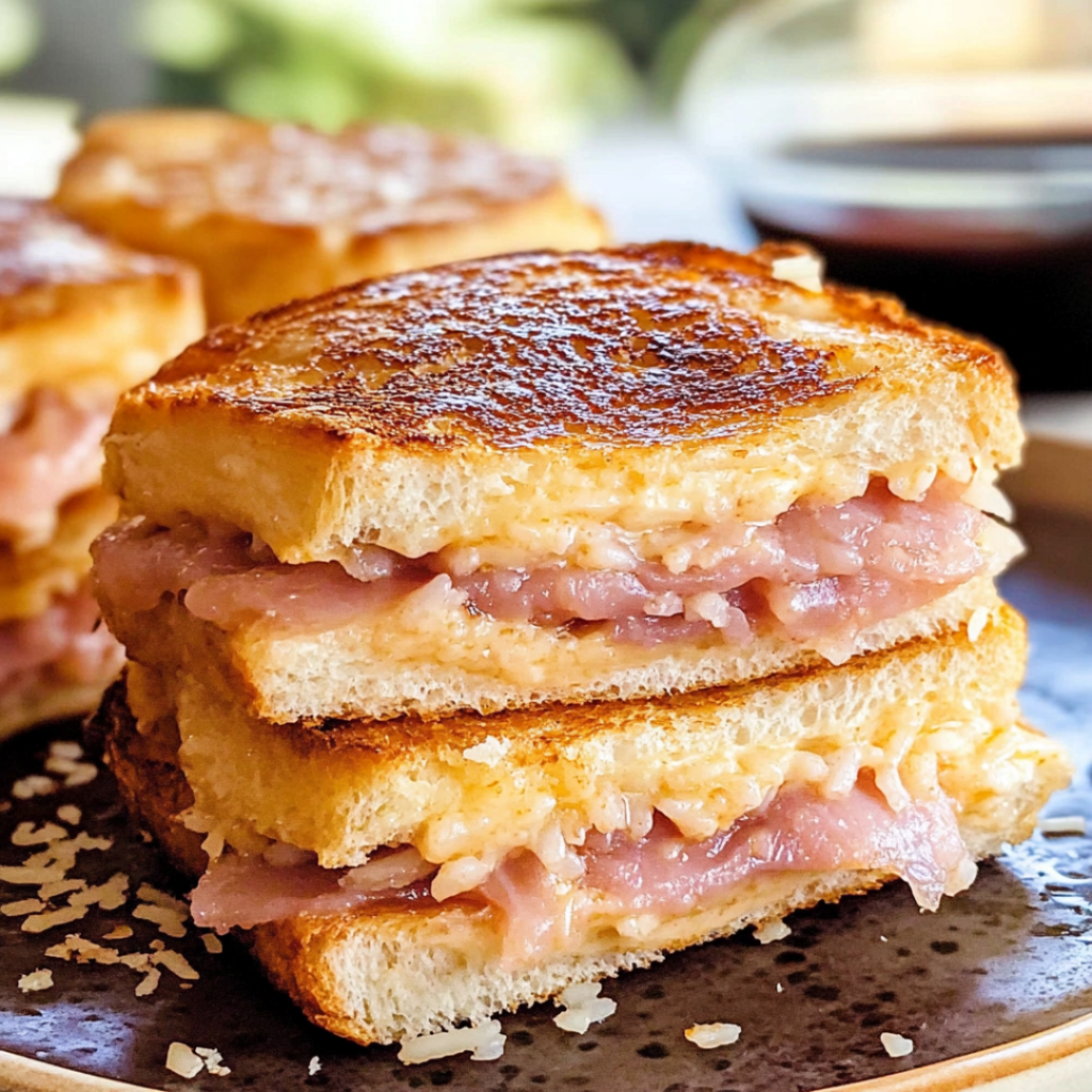 Monte Cristo Sliders with Parmesan Rice