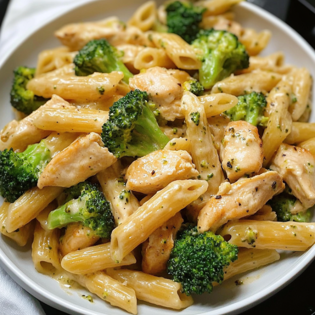 Creamy Chicken and Broccoli Pasta