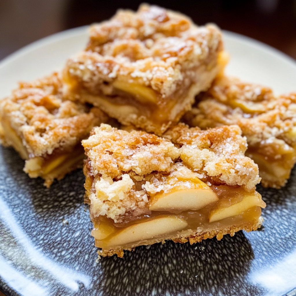 Sweet and Spiced Apple Pie Bars