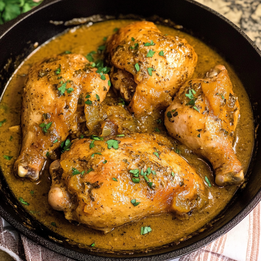 Creamy Smothered Chicken with Gravy