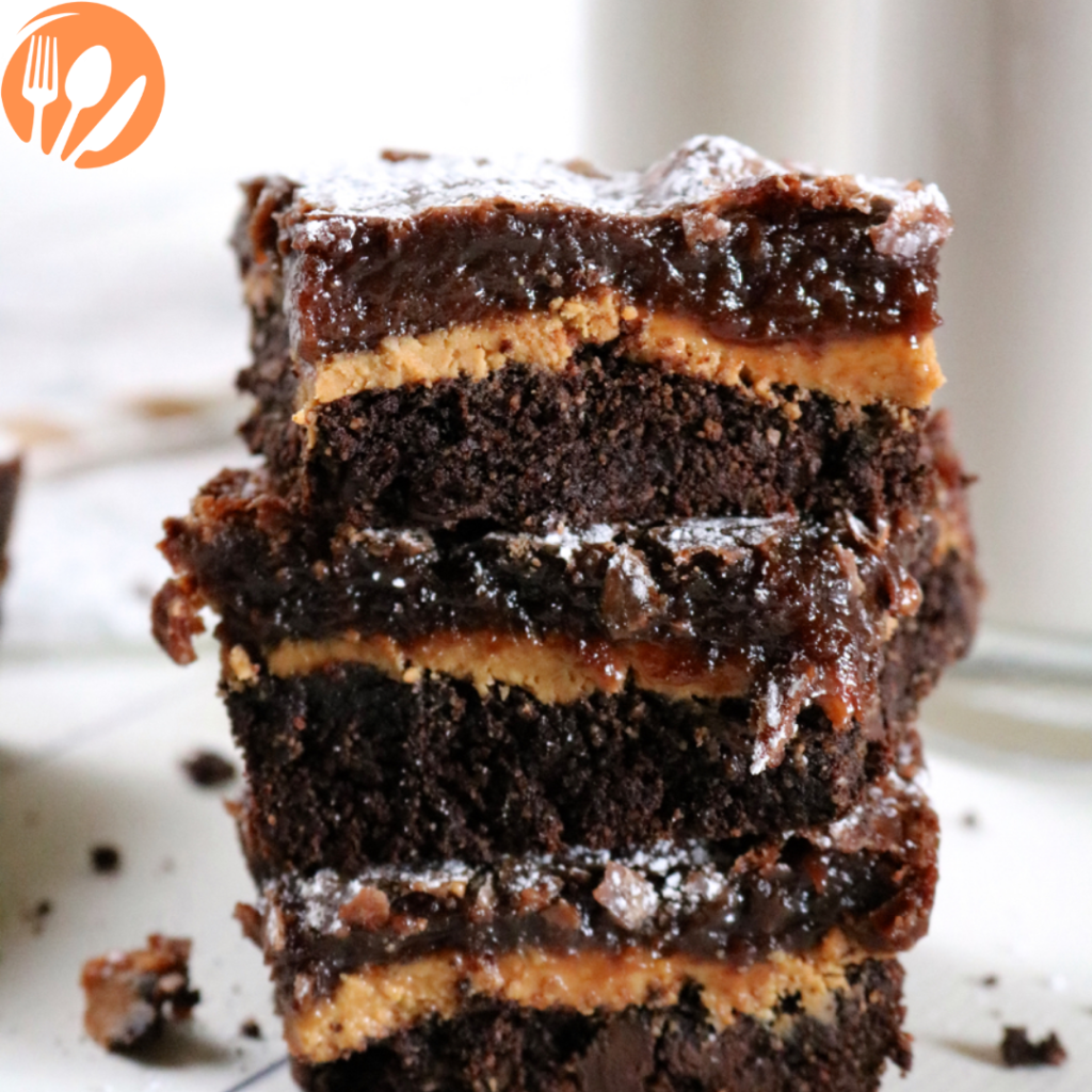 Peanut Butter Chocolate Gooey Butter Cake