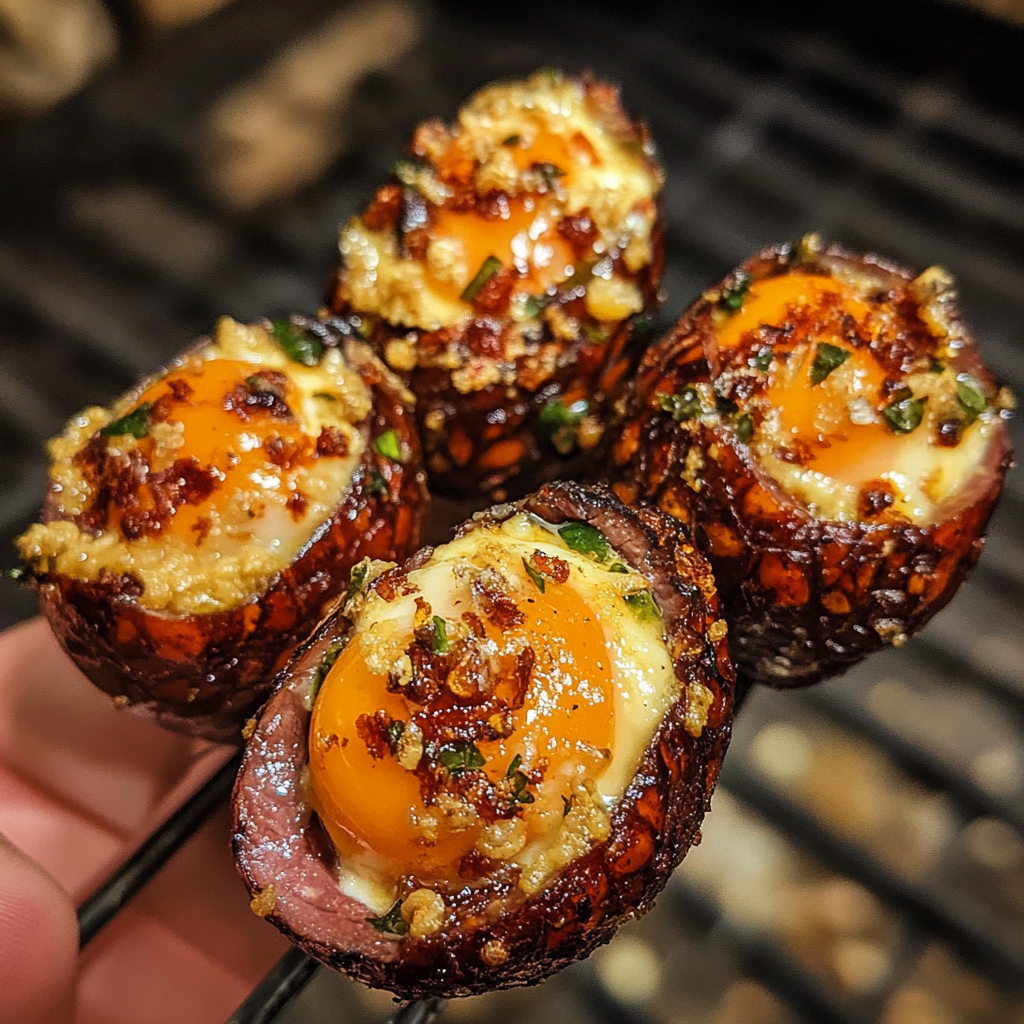 Armadillo Eggs Smoked Beef