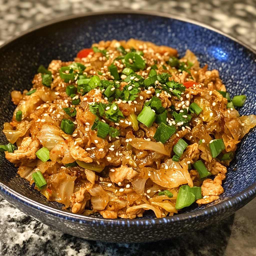 Asian Cabbage Stir Fry