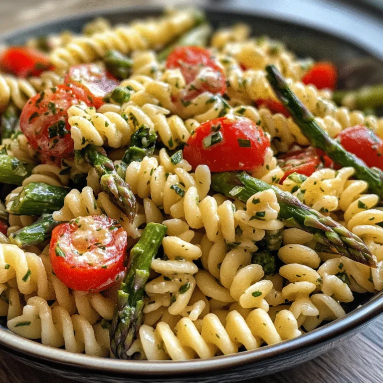 Asparagus Pasta Salad