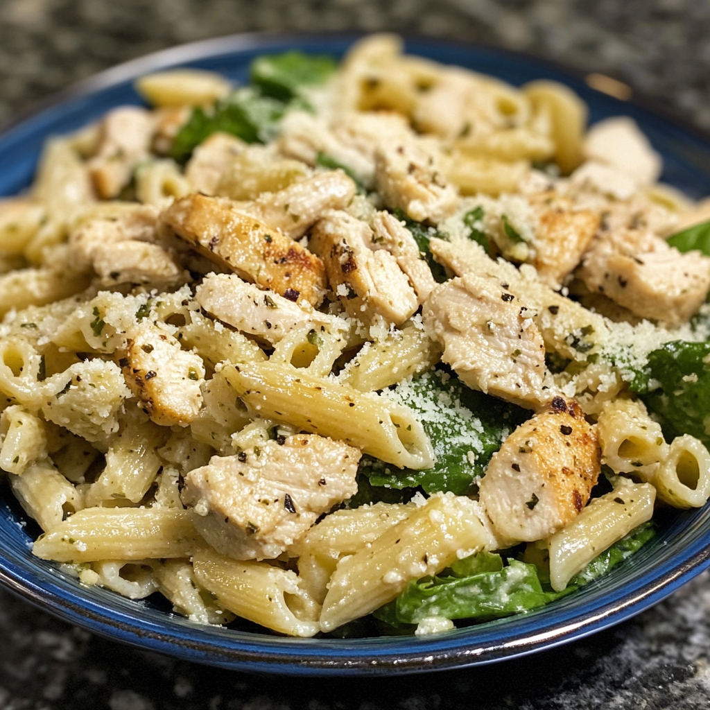 Chicken Caesar Pasta Salad