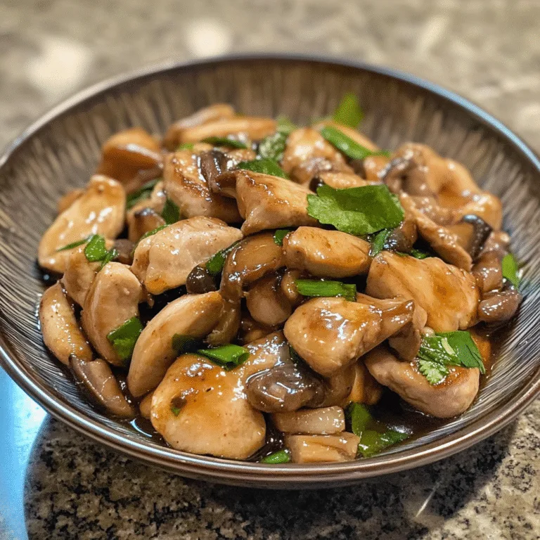 Chinese Moo Goo Gai Pan