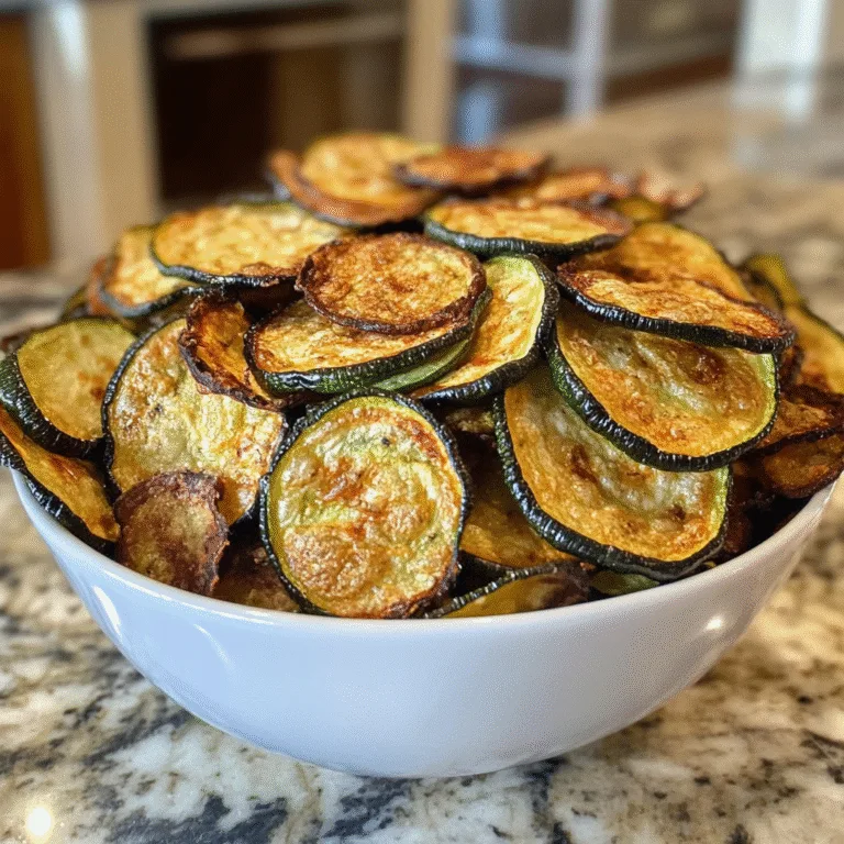 Crispy Zucchini Chips