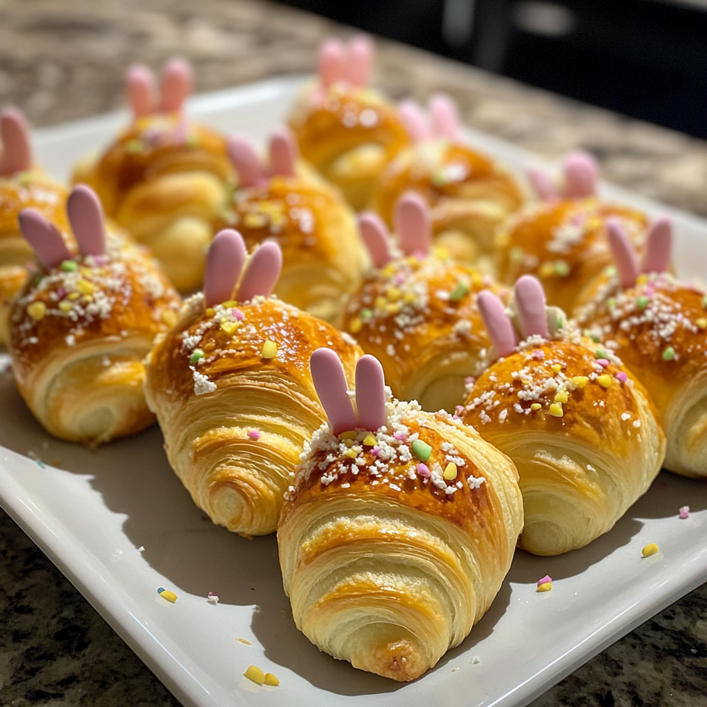 Easter Bunny Crescent Bites Easter Bunny Crescent Bites