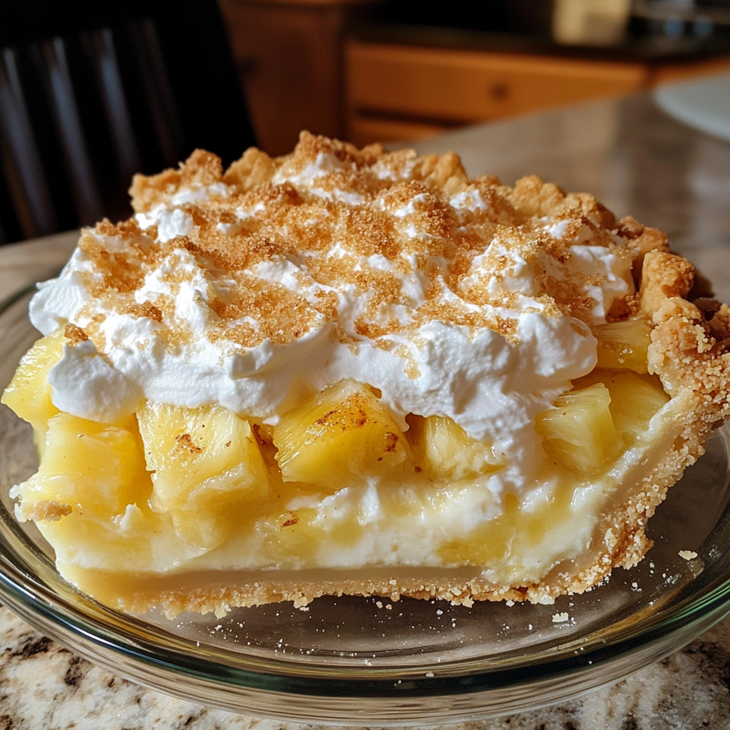 Fluffy Easter Pineapple Pie Fluffy Easter Pineapple Pie