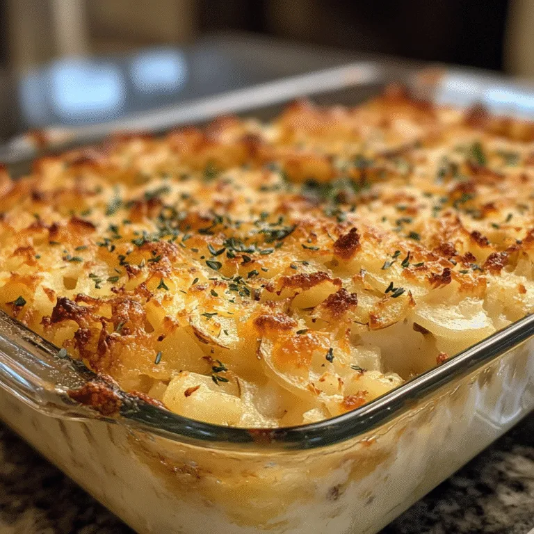 French Onion Funeral Potatoes