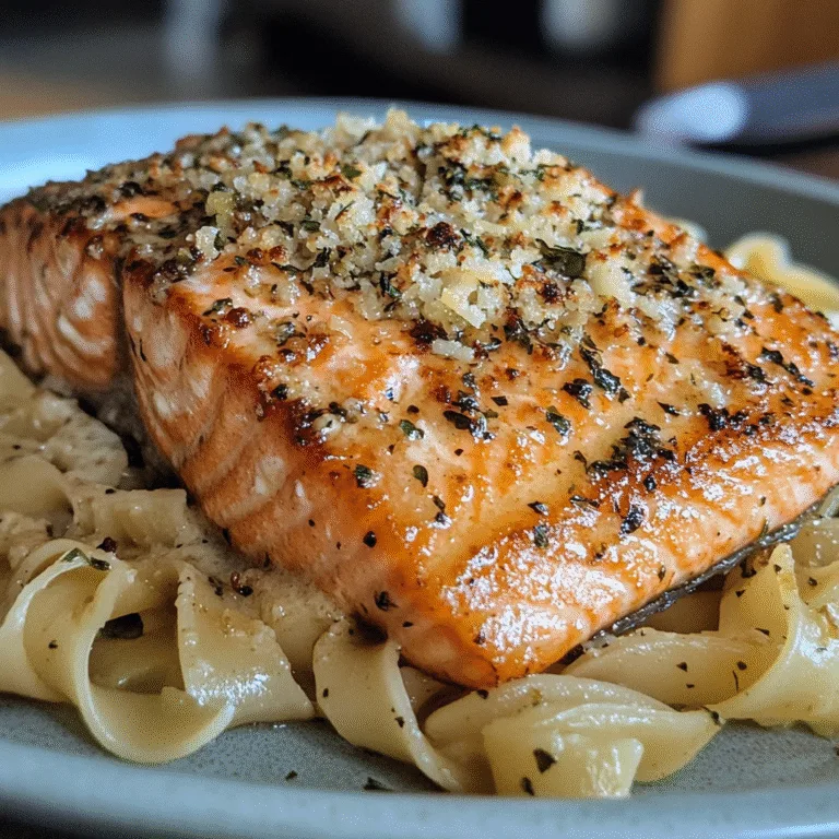 Garlic Butter Parmesan Salmon