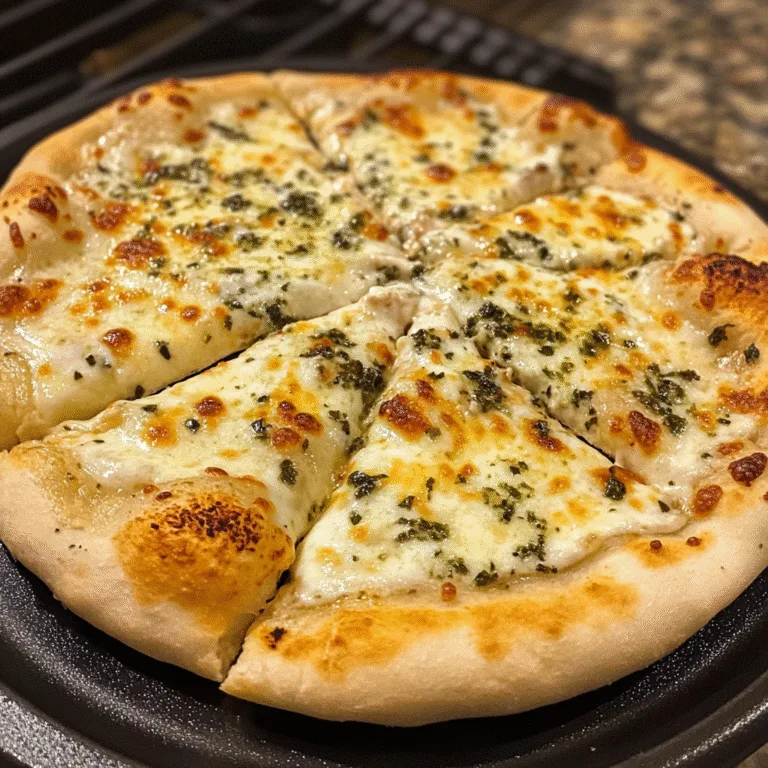 Garlic White Pizza Sauce