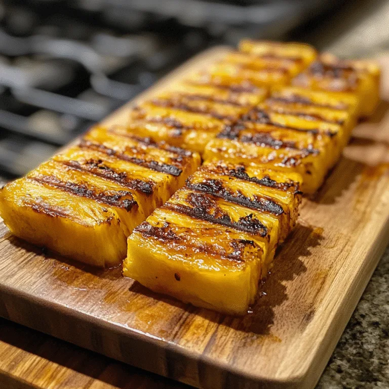 Grilled Pineapple