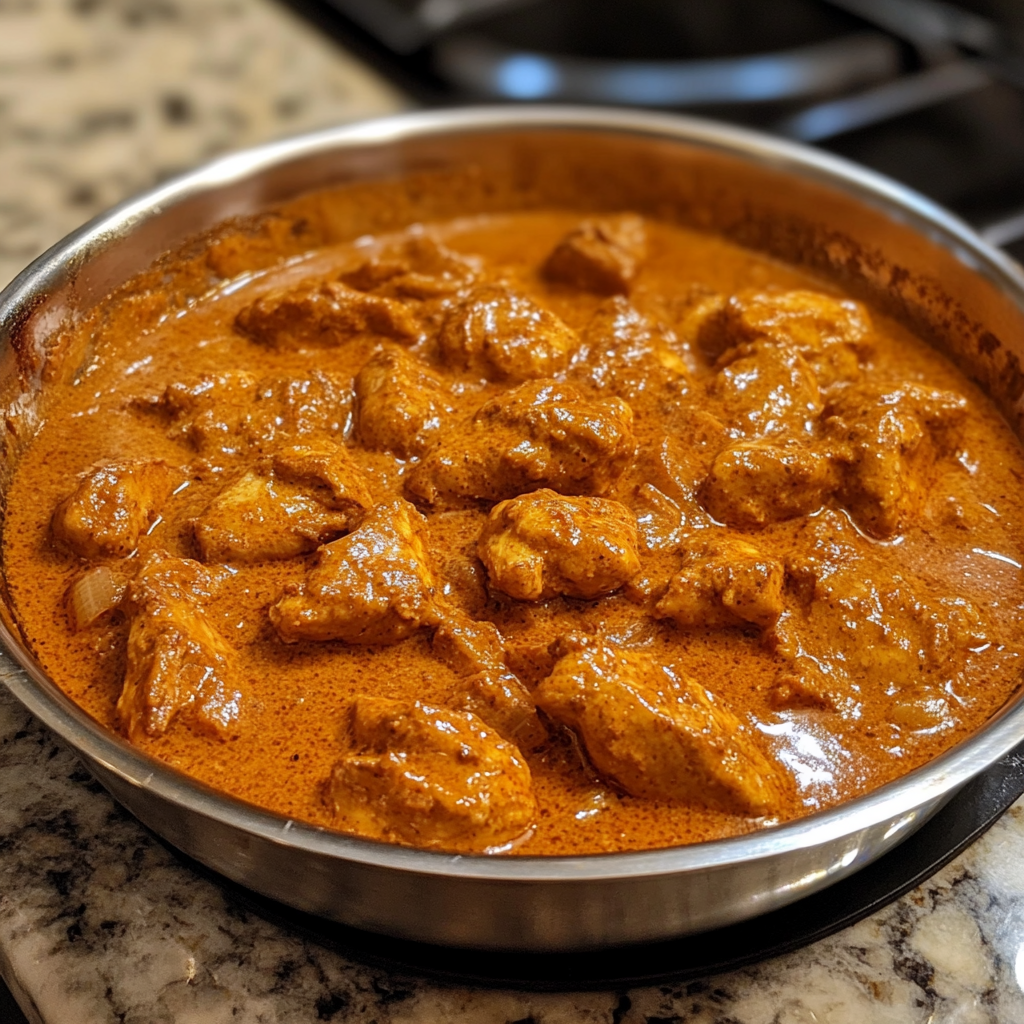 Indian Butter Chicken Dish