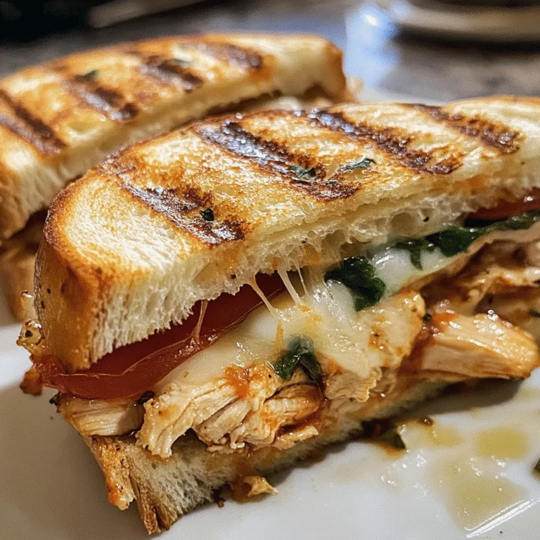 Italian Chicken Panini