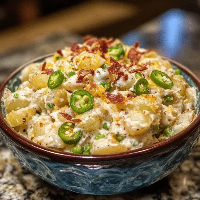 Jalapeno Popper Potato Salad