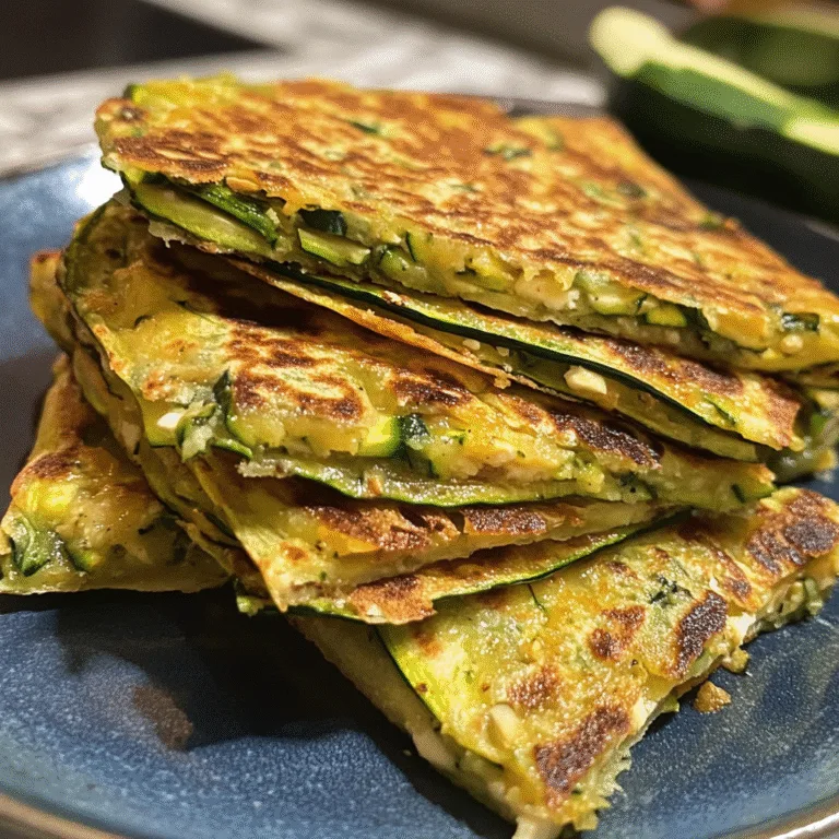 Keto Zucchini Tortillas
