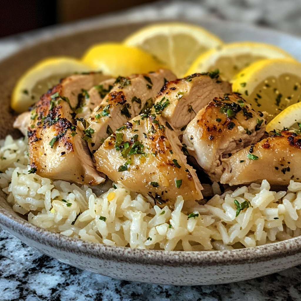 Lemon Herb Chicken Rice Lemon Herb Chicken Rice