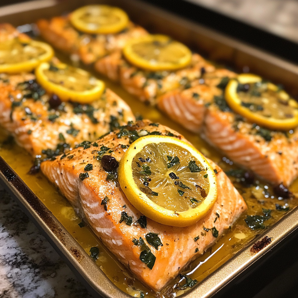 Mediterranean Baked Salmon
