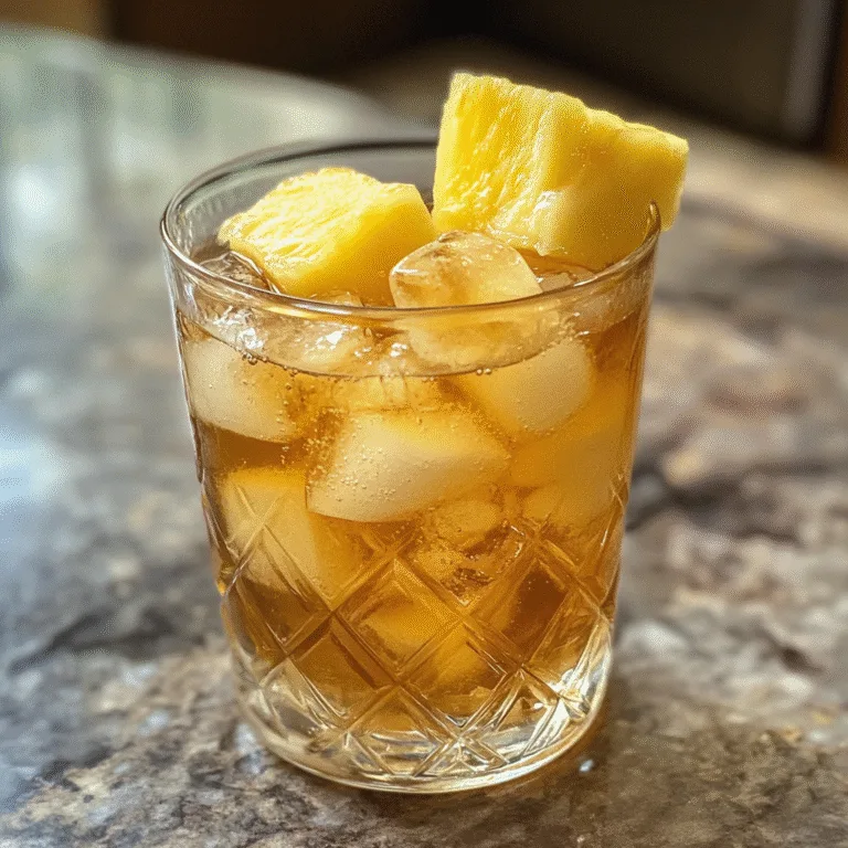 Pineapple Iced Tea