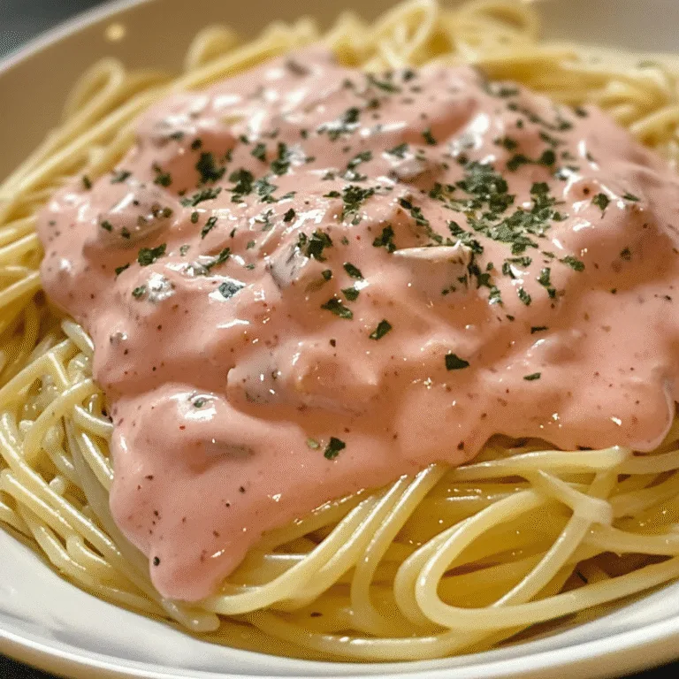 Pink Sauce Pasta